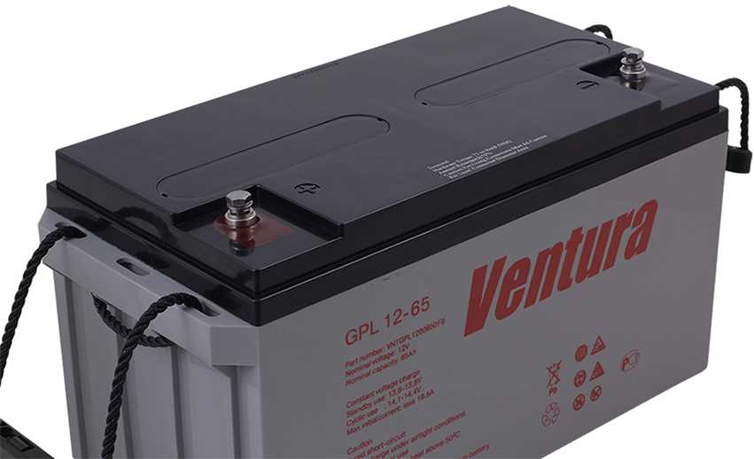 Ventura GPL 12-65 Аккумуляторы фото, изображение