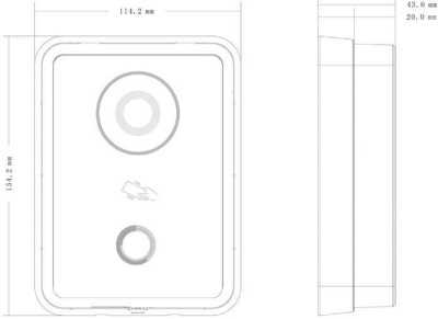 Dahua DH-VTO6210B СНЯТОЕ фото, изображение