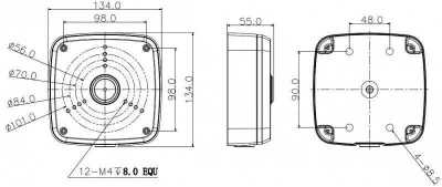 Dahua DH-PFA122 Кронштейны фото, изображение